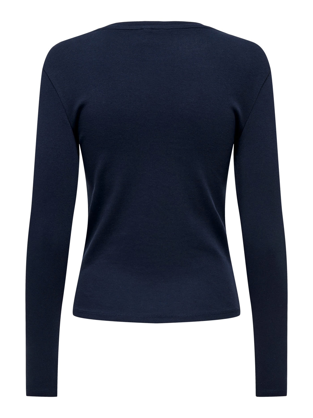 RILEY O-NECK L/S TOP JRS - Navy