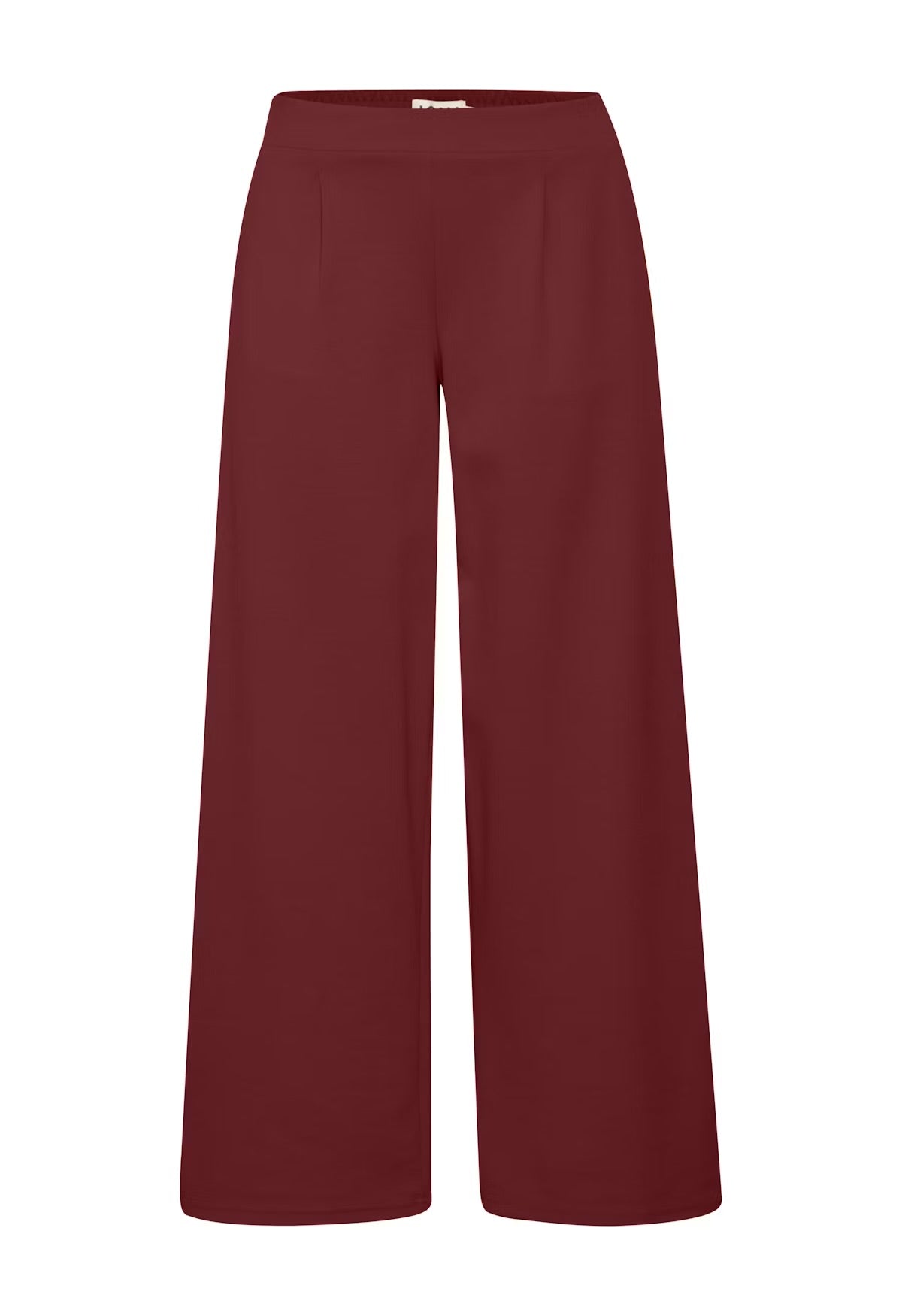KATE SUS LONG WIDE TROUSERS - Biking Red
