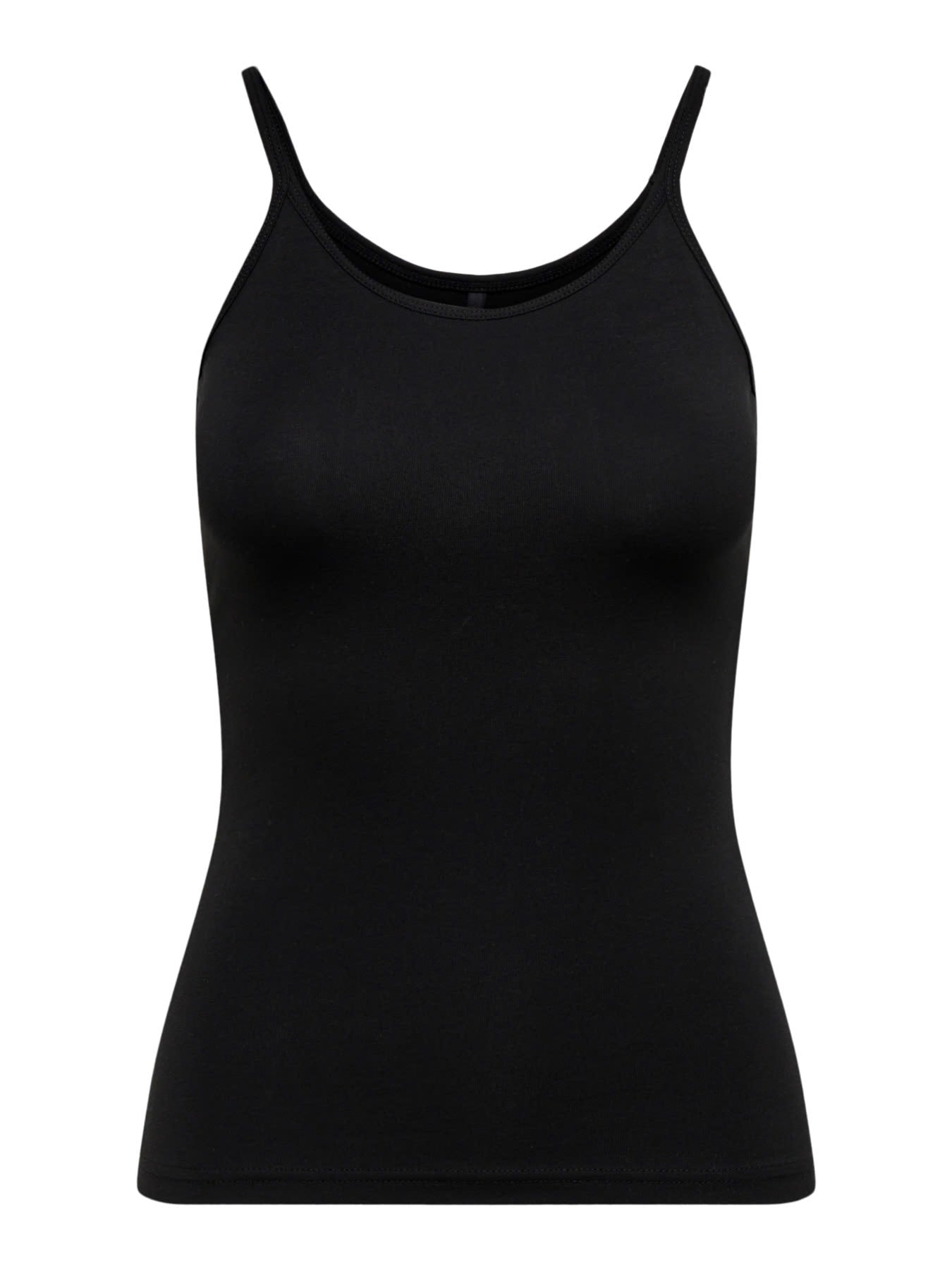 LOVE STRAP SINGLET- Black