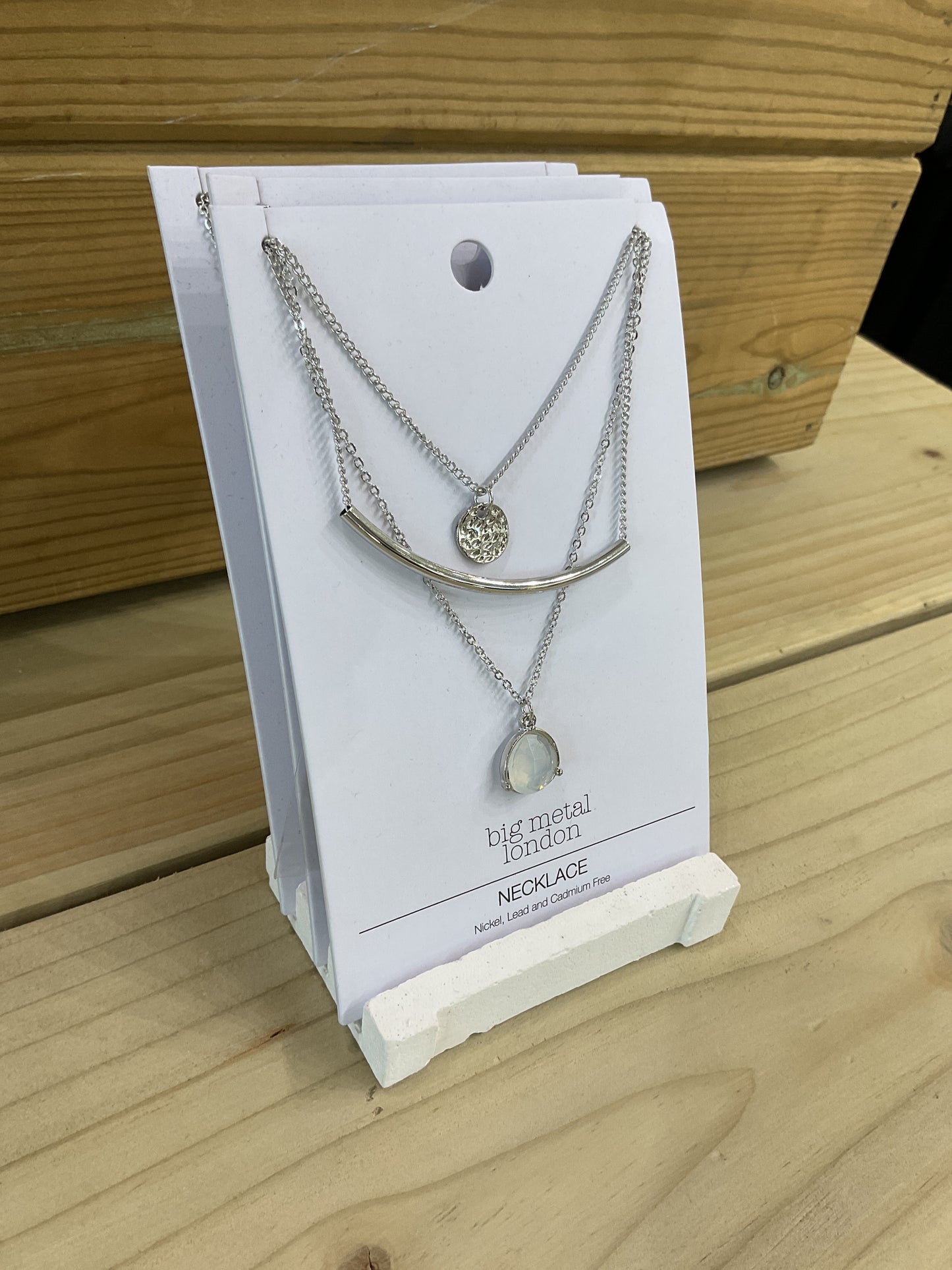 Layered Necklace - Silver