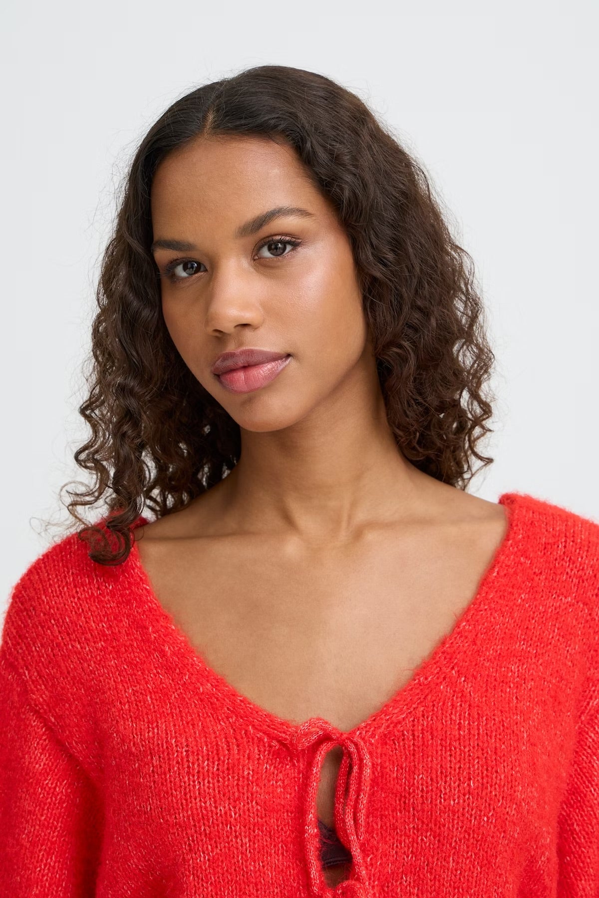 DABRIA CARDIGAN - Racing Red