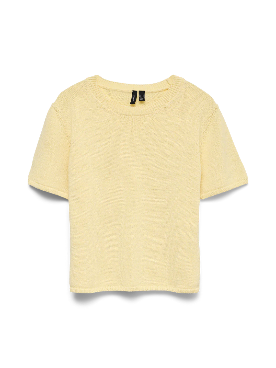 AURELIA SS KNIT TOP - Pale Banana