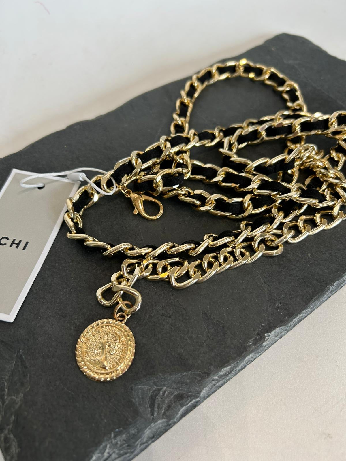 KOJO BELT - Black/ Gold