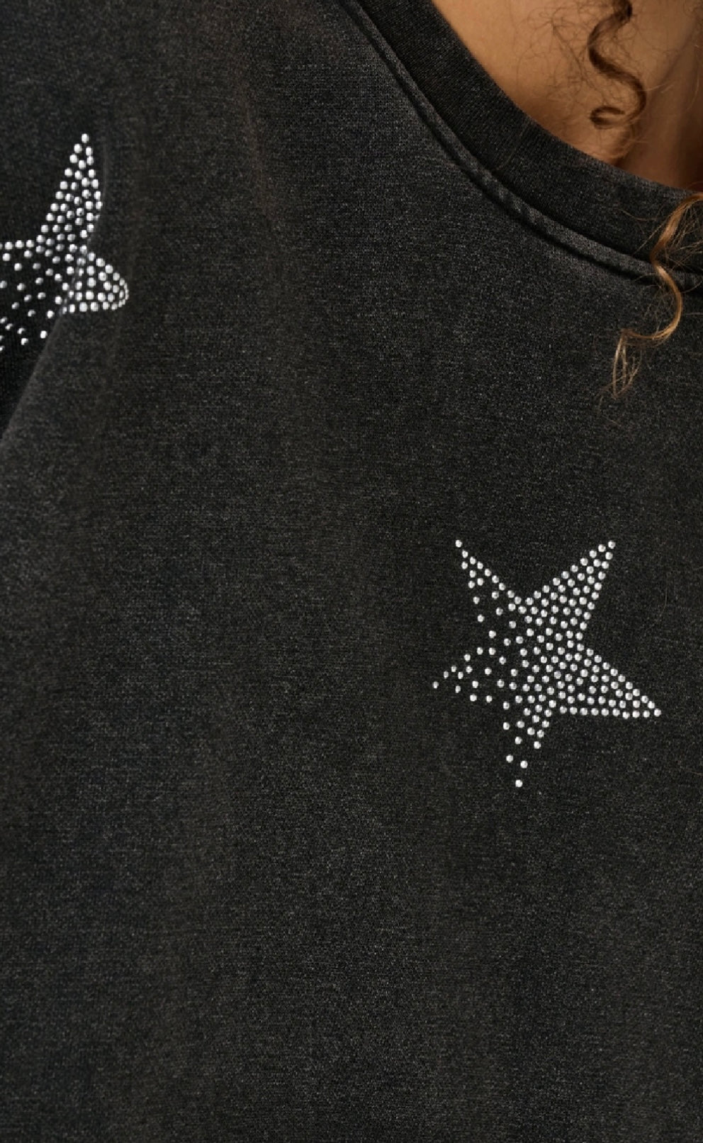 LINDA LS O-NECK SWEATER - Silver Star
