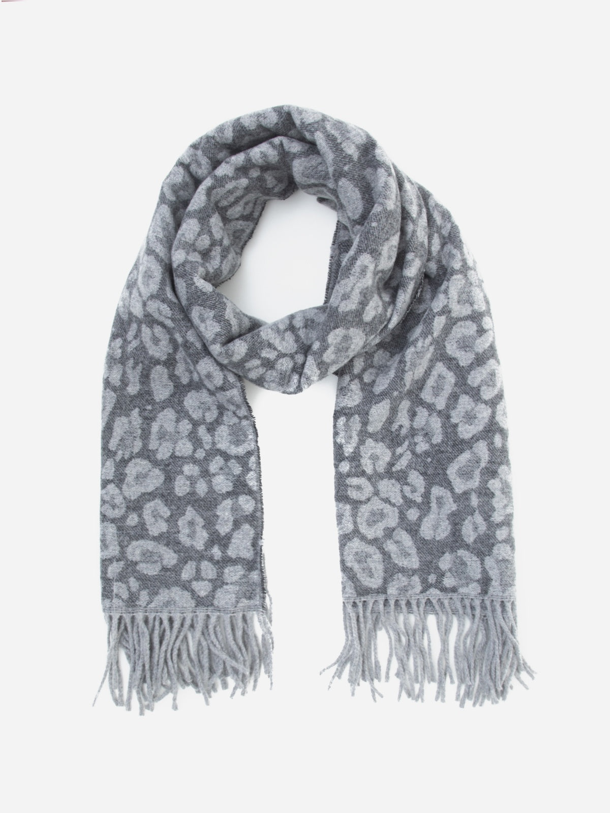 JIRA SCARF - Light Grey Leo