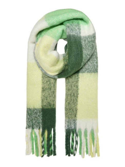 ISLA LIFE SOFT CHECK SCARF - Island Green