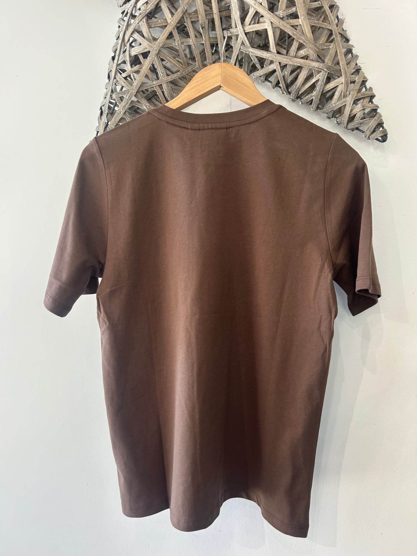 TachellSZ T-Shirt - Brown w/ Blue