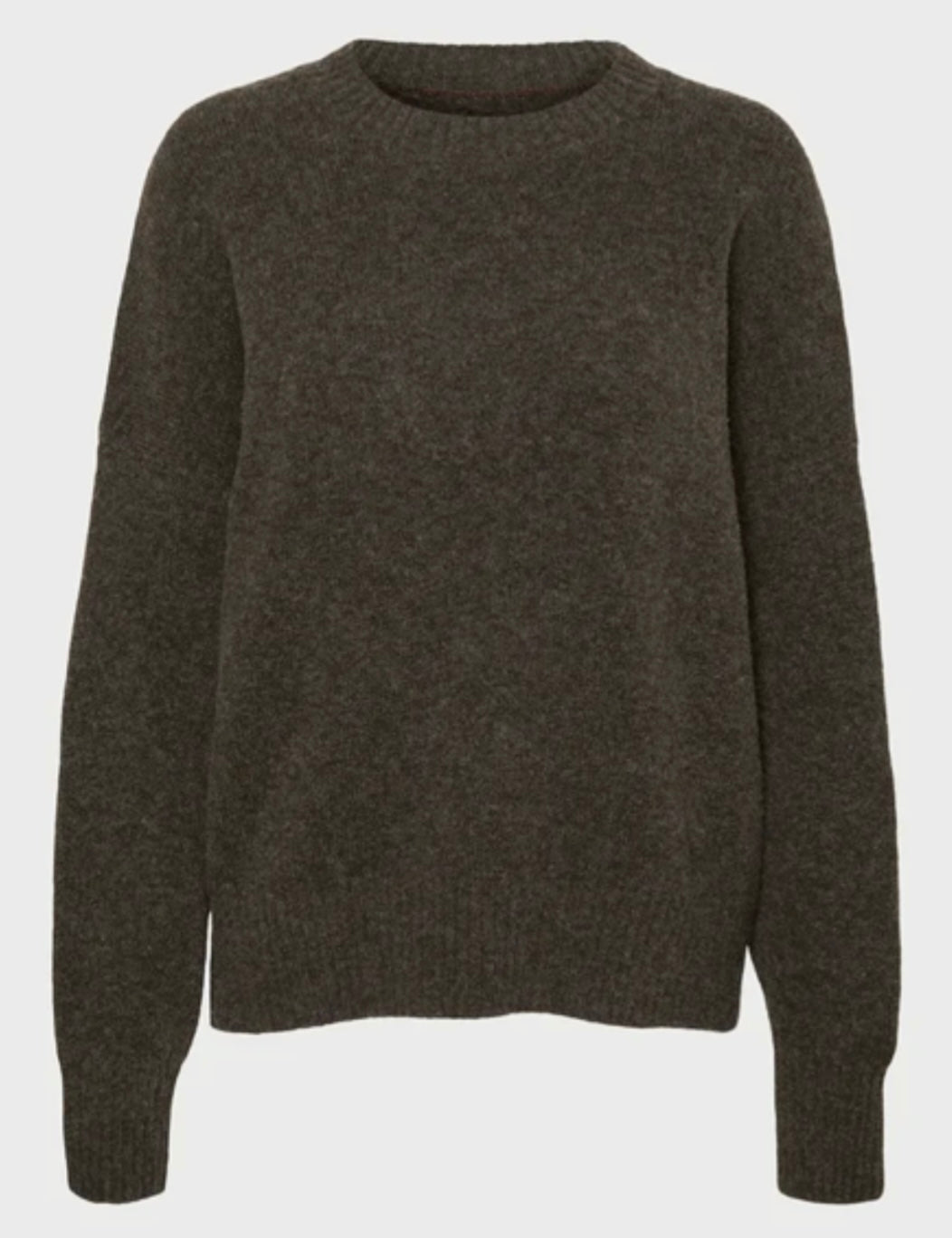 BOOM LS O-NECK PULLOVER - Chocolate