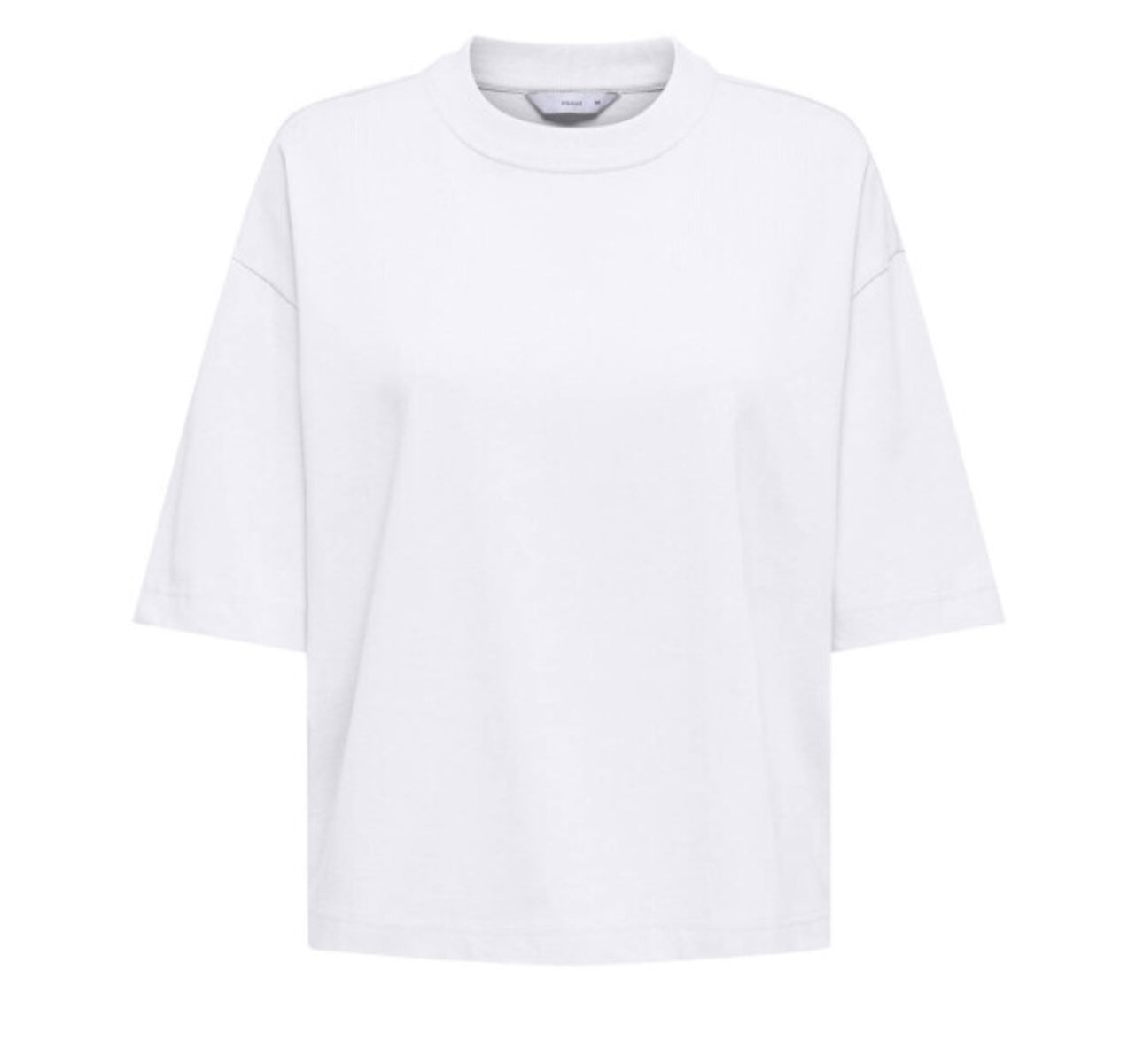 LARA S/S BOXY TEE - White