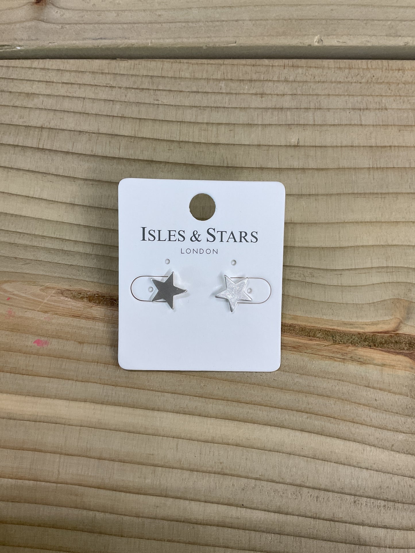 Star studs silver