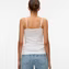 MAXI MY SOFT V-NECK SINGLET - Bright White