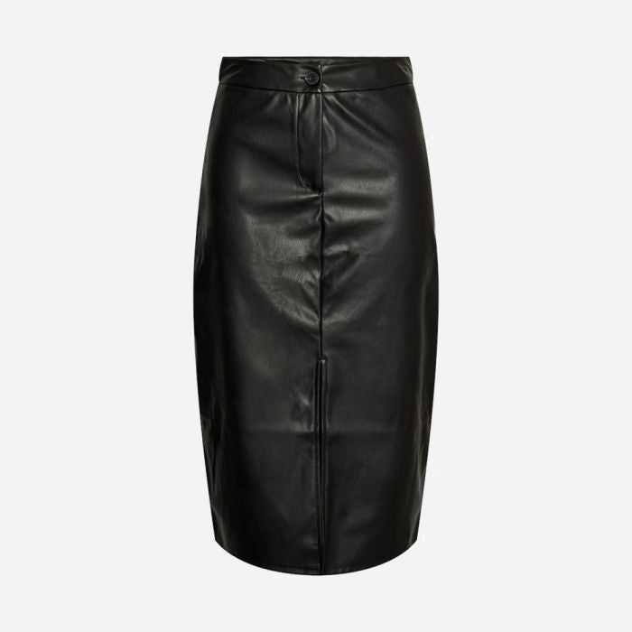 OLGA HW MIDI SKIRT - Black