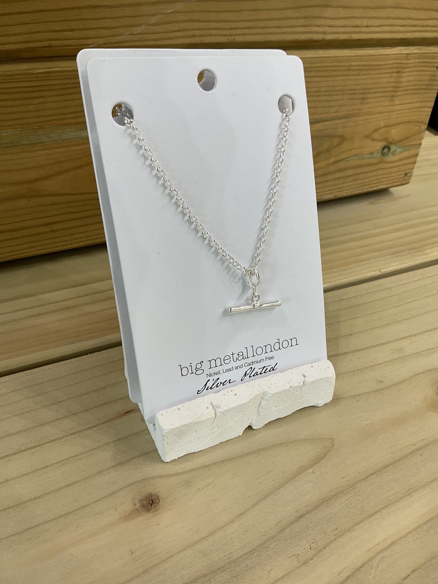T.Bar Necklace - Silver