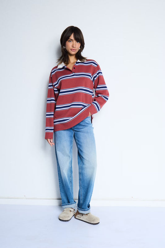 TWIGGY STRAIGHT LEG JEANS - Light Blue Denim