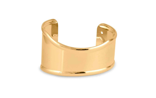 Cara Organic Shape Bracelet - Gold