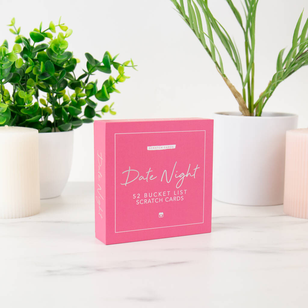 Date Night - 52 Bucket List Scratch Cards