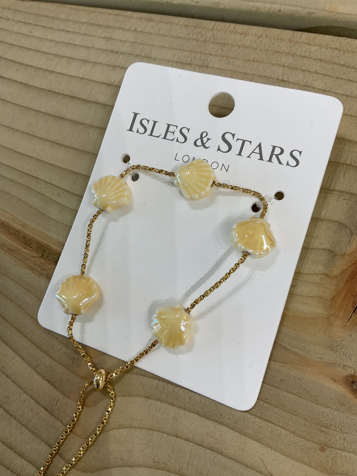 Shell Gold Bracelet