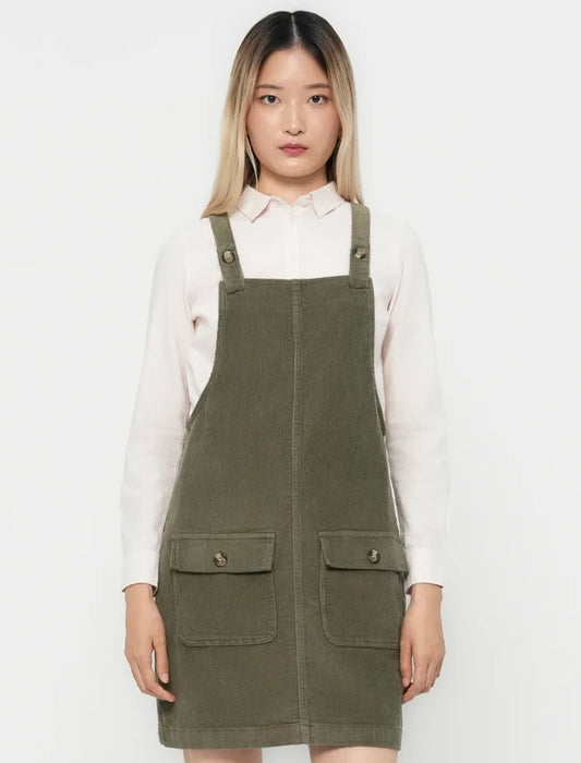 GLOBAL CORD SPENCER DRESS - Kalamata