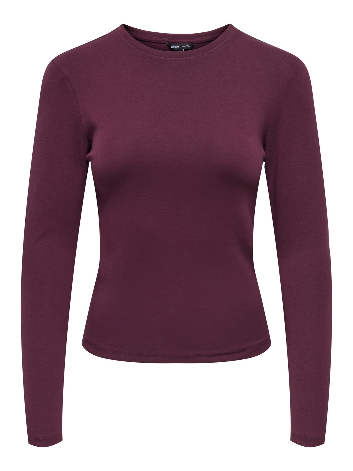 RILEY O-NECK L/S TOP JRS - Black