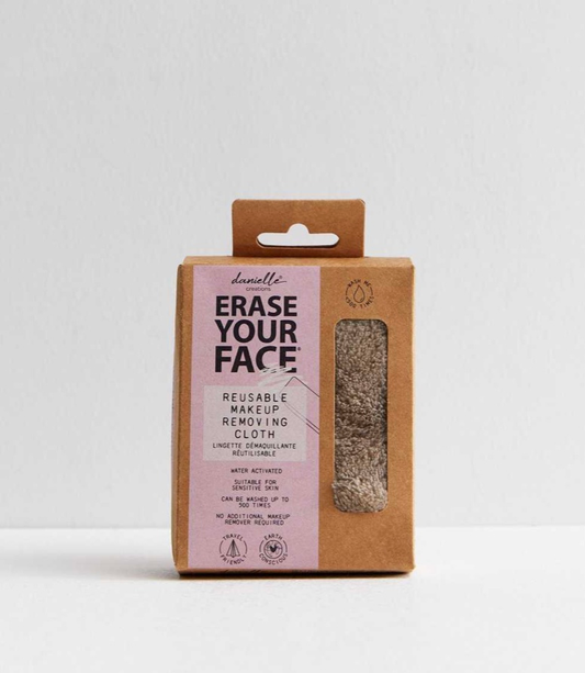 Erase Your Face Reusable Cloth  - Grey