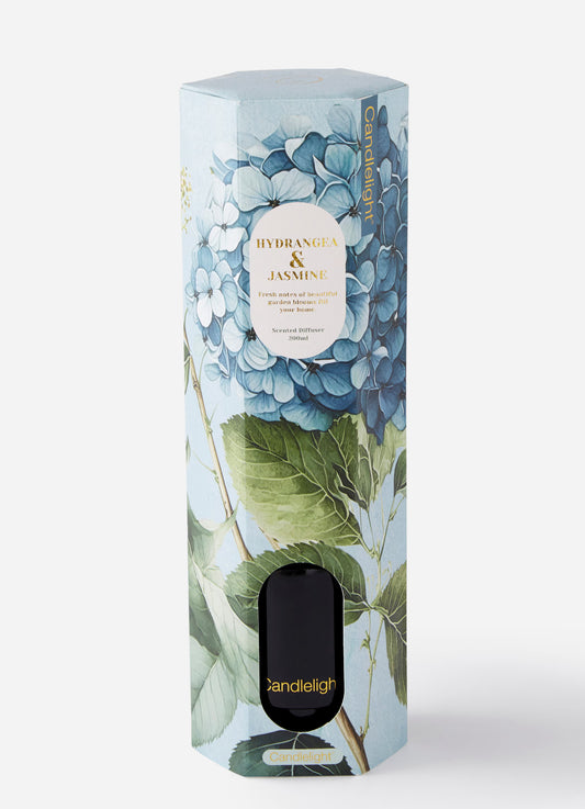 Candlelight Hydrangea & Jasmine Reed Diffuser