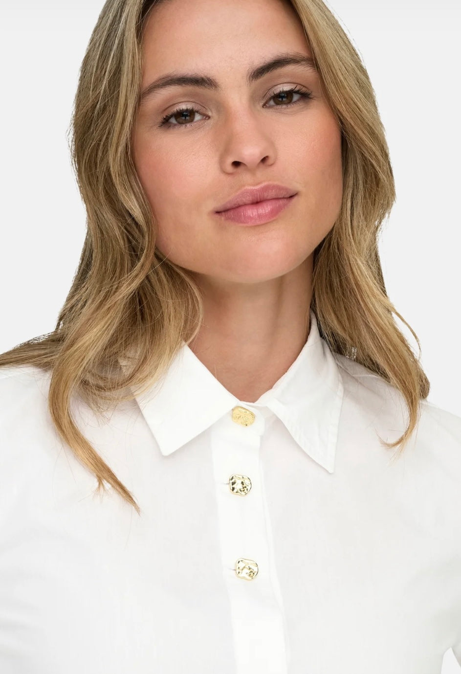 SABLE Button Shirt - White