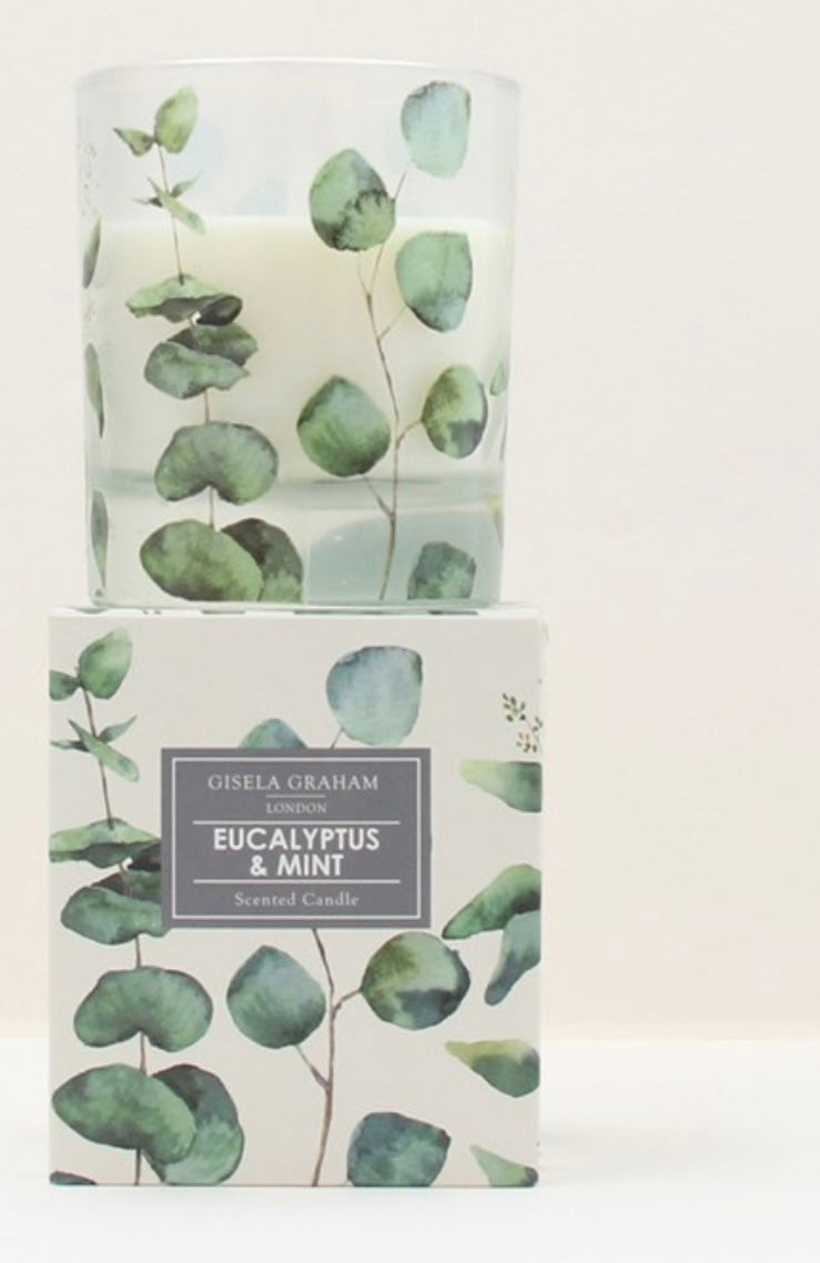 Gisela Graham Eucalyptus & Mint Candle