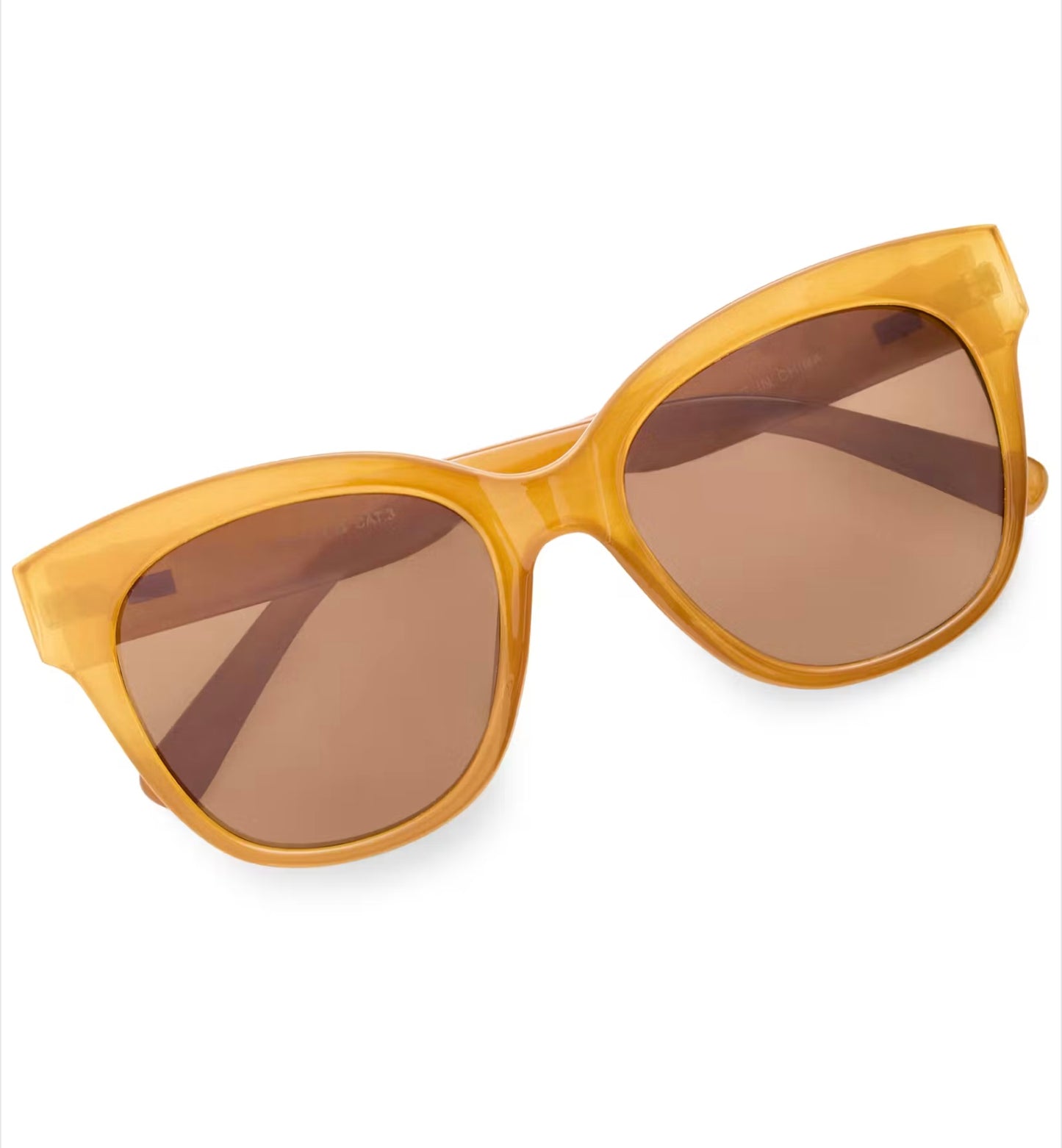IASALLY SUNGLASSES - Bone Brown / Orange