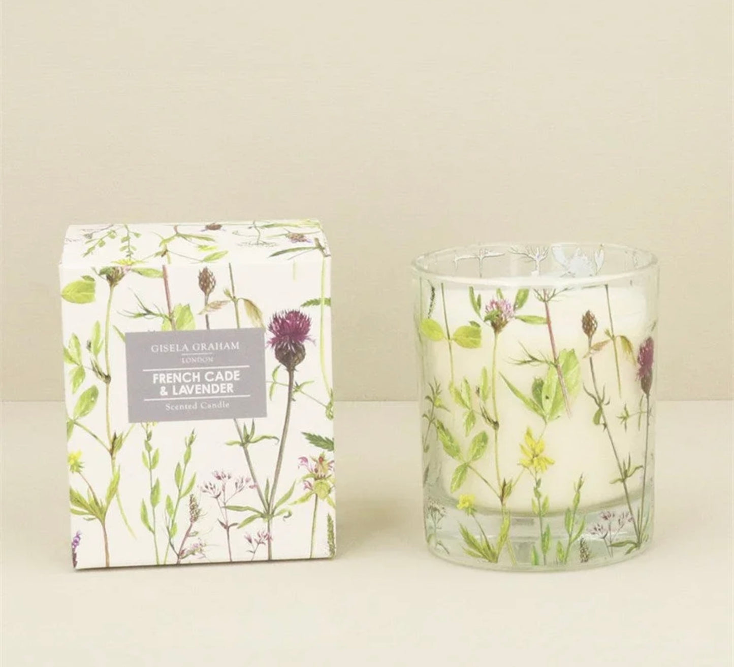 Gisela Graham French Cade & Lavender Candle