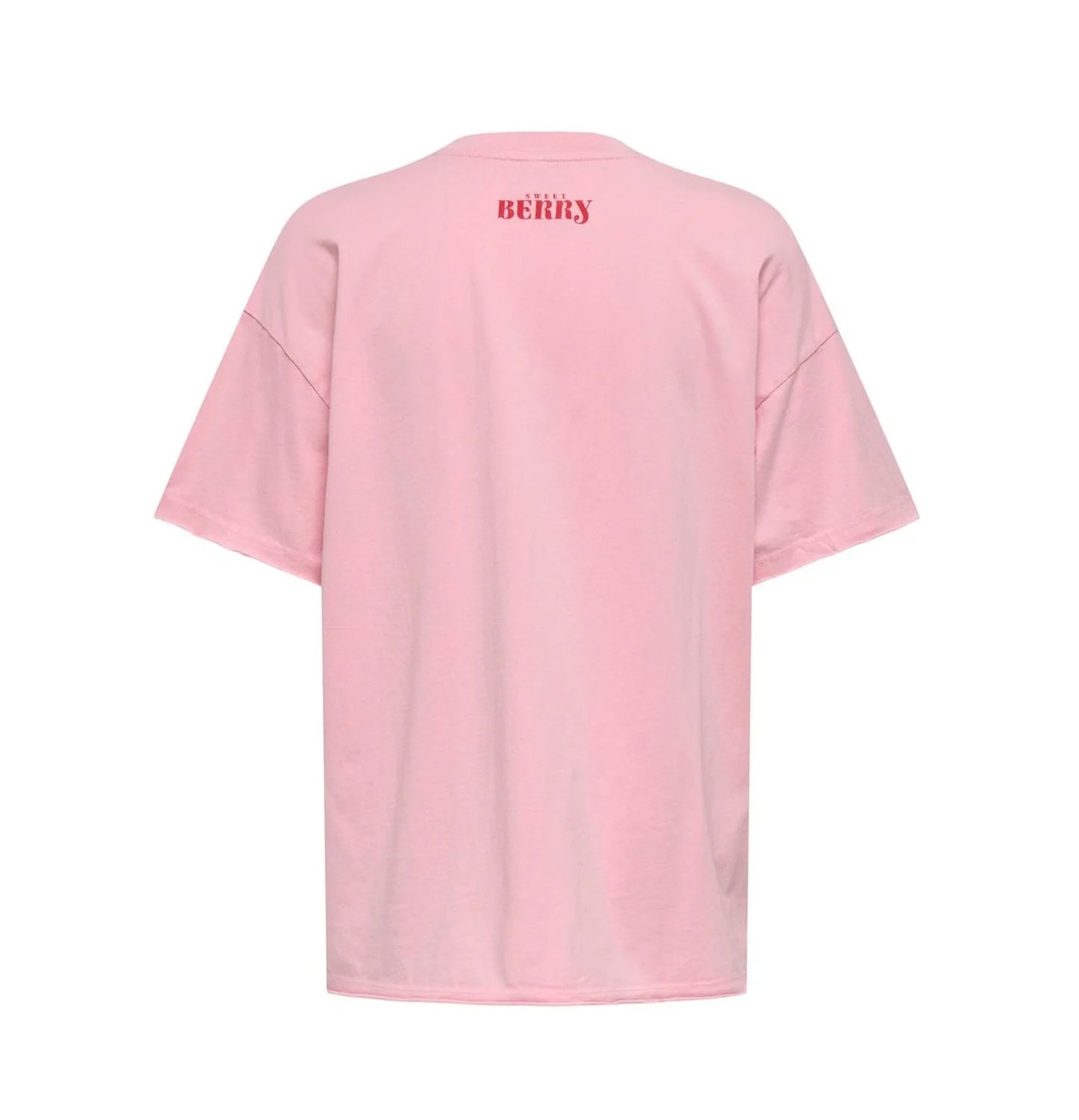 KINNA Oversized Top - Romance / Strawberry