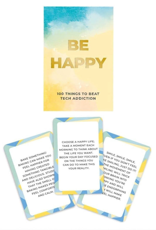 Be Happy Quote Cards