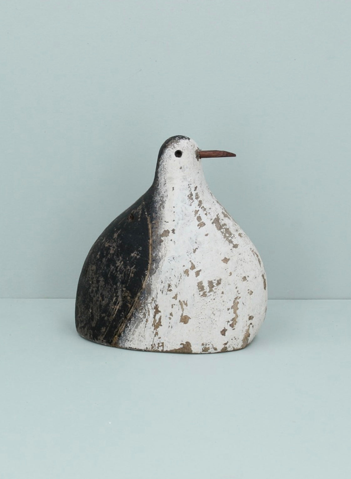 Wood Ornament - Rustic Stout Bird