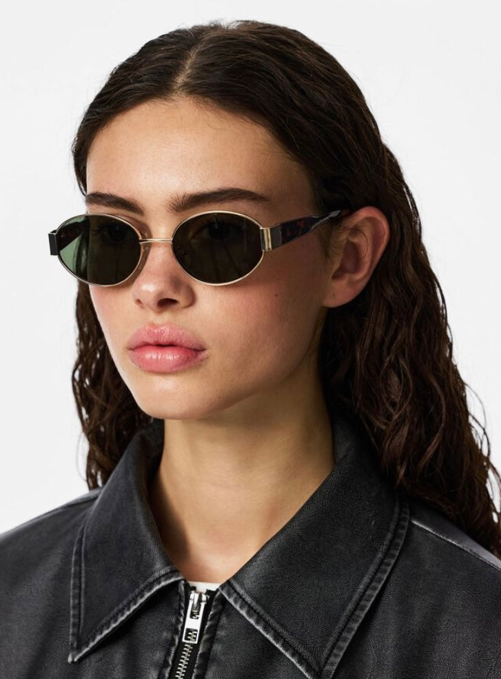 KATE SUNGLASSES - Green / Gold