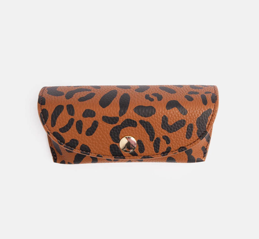 Glasses Case - Leopard Print