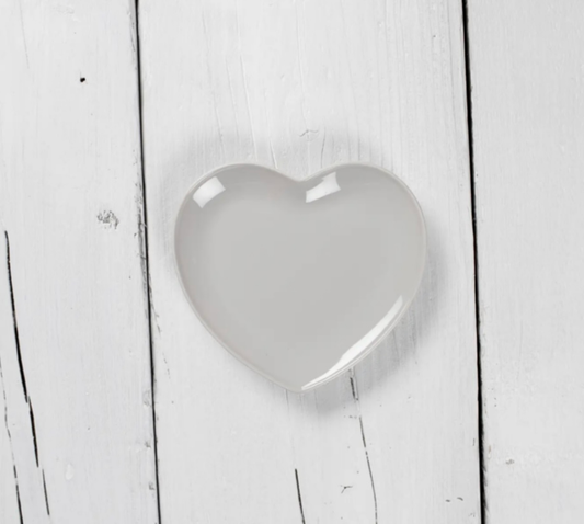 Grey Ceramic Dessert Plate
