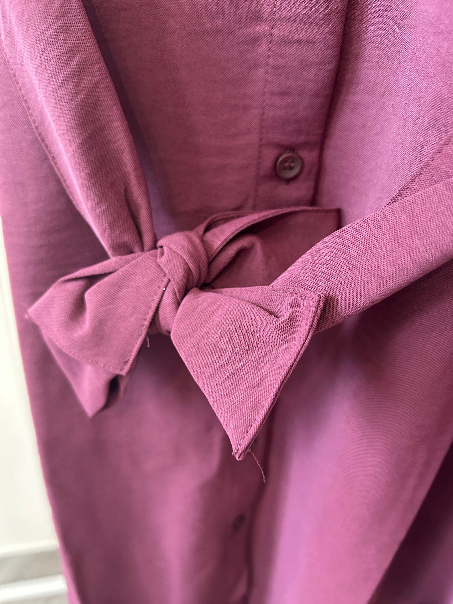 ESME LS CALF SHIRT DRESS - Winetasting