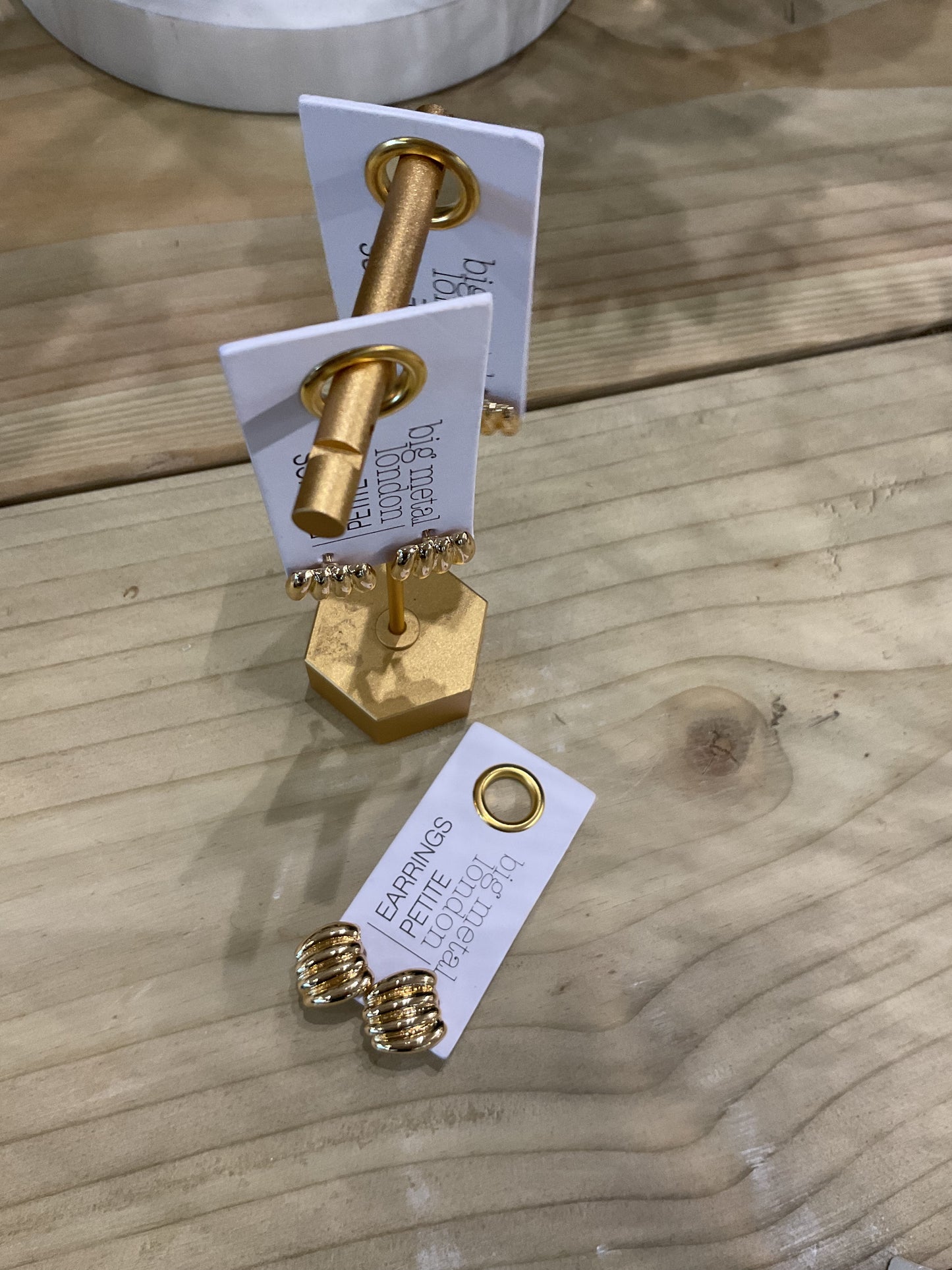 Bella Stud Earrings - Gold