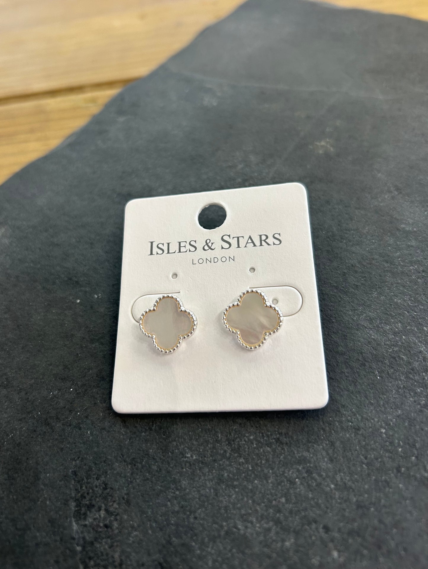 Clover Earrings - Silver