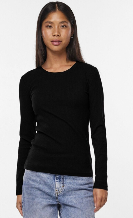 RUKA LS Top - Black