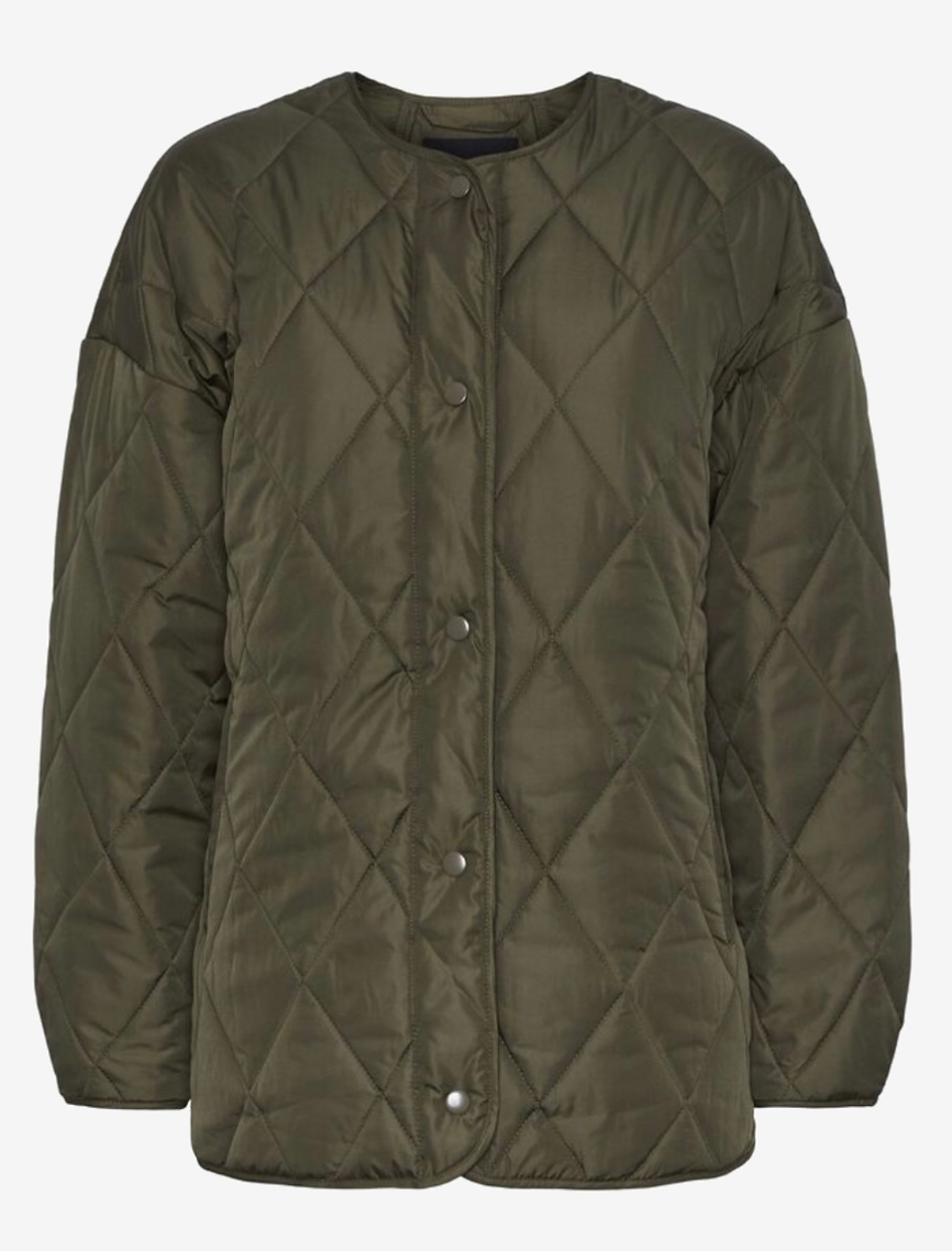 STELLA Quilted Jacket - Mermaid