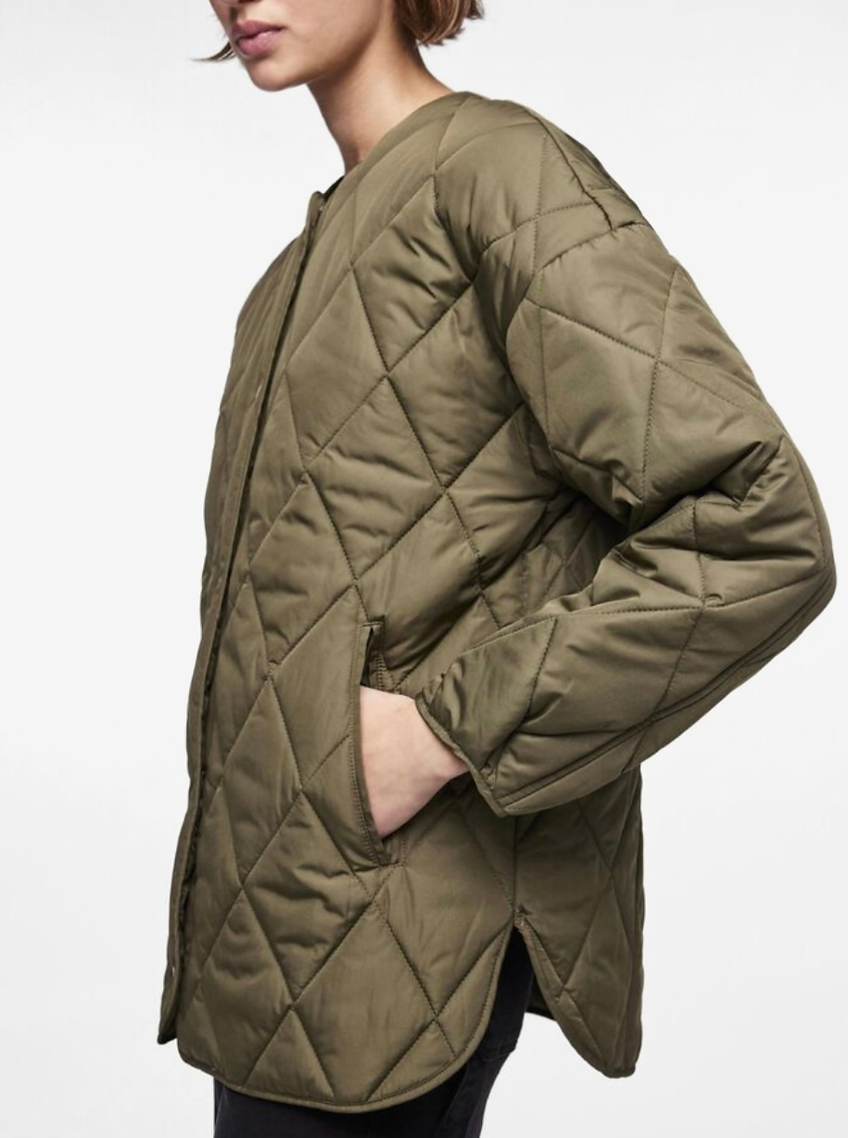 STELLA Quilted Jacket - Mermaid