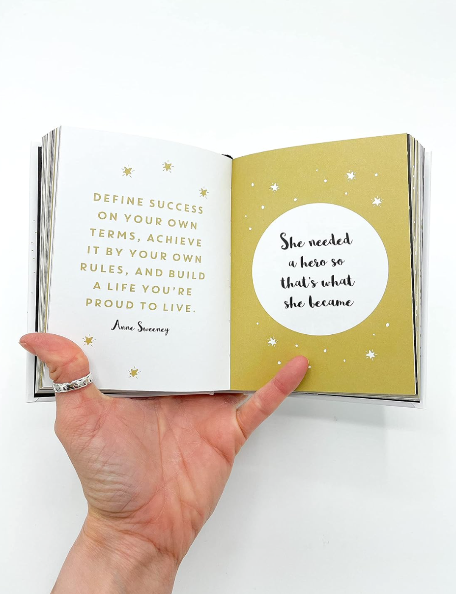 'She Believed She Could So She Did' - Quotation Book