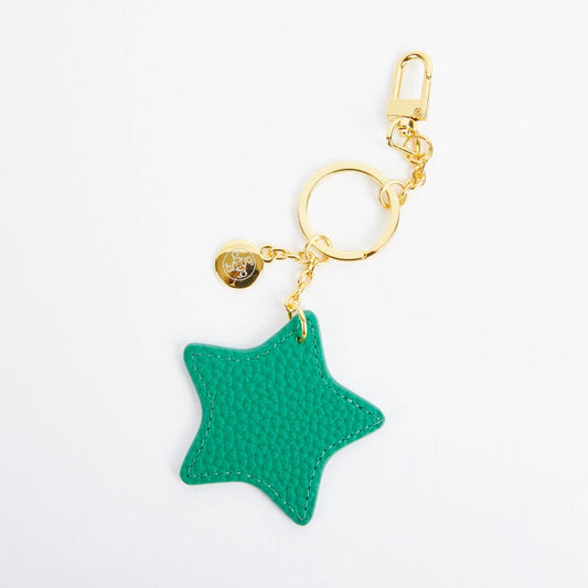 Seychelles Star Keyring: FOREST GREEN