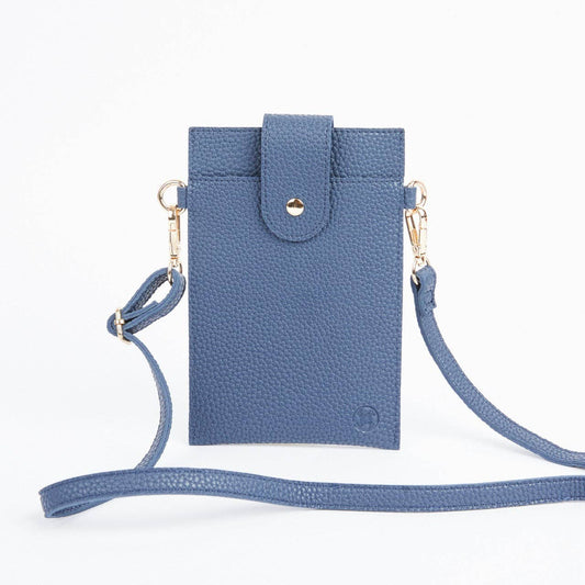Crossbody Phone Bag: Navy