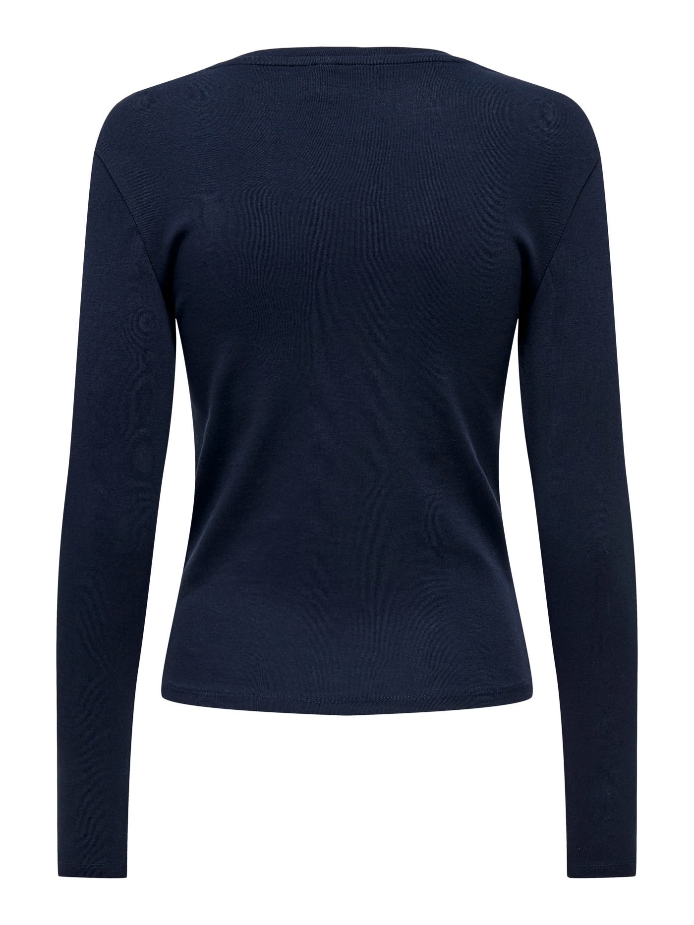 RILEY O-NECK L/S TOP JRS - Navy