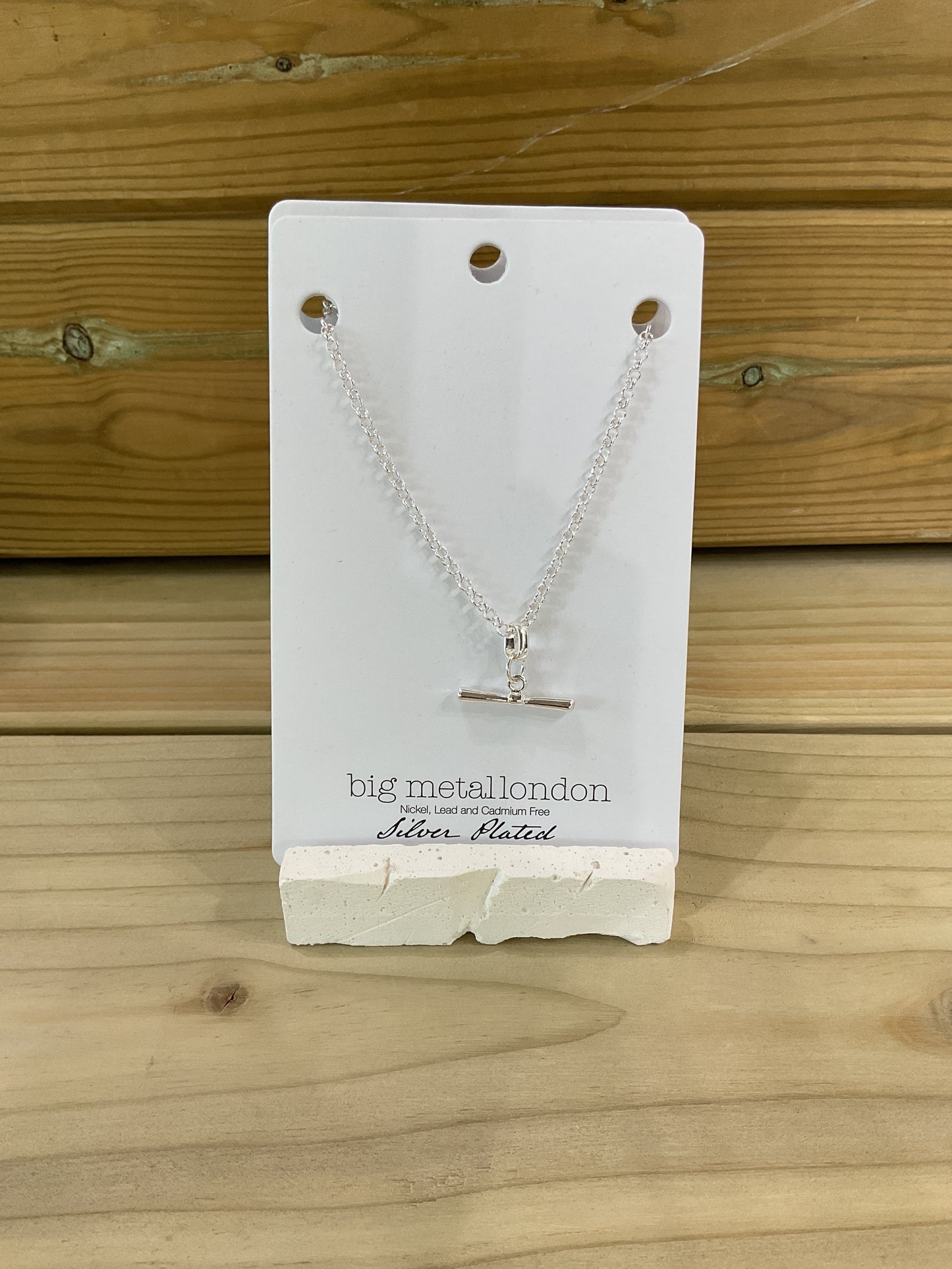 T.Bar Necklace - Silver