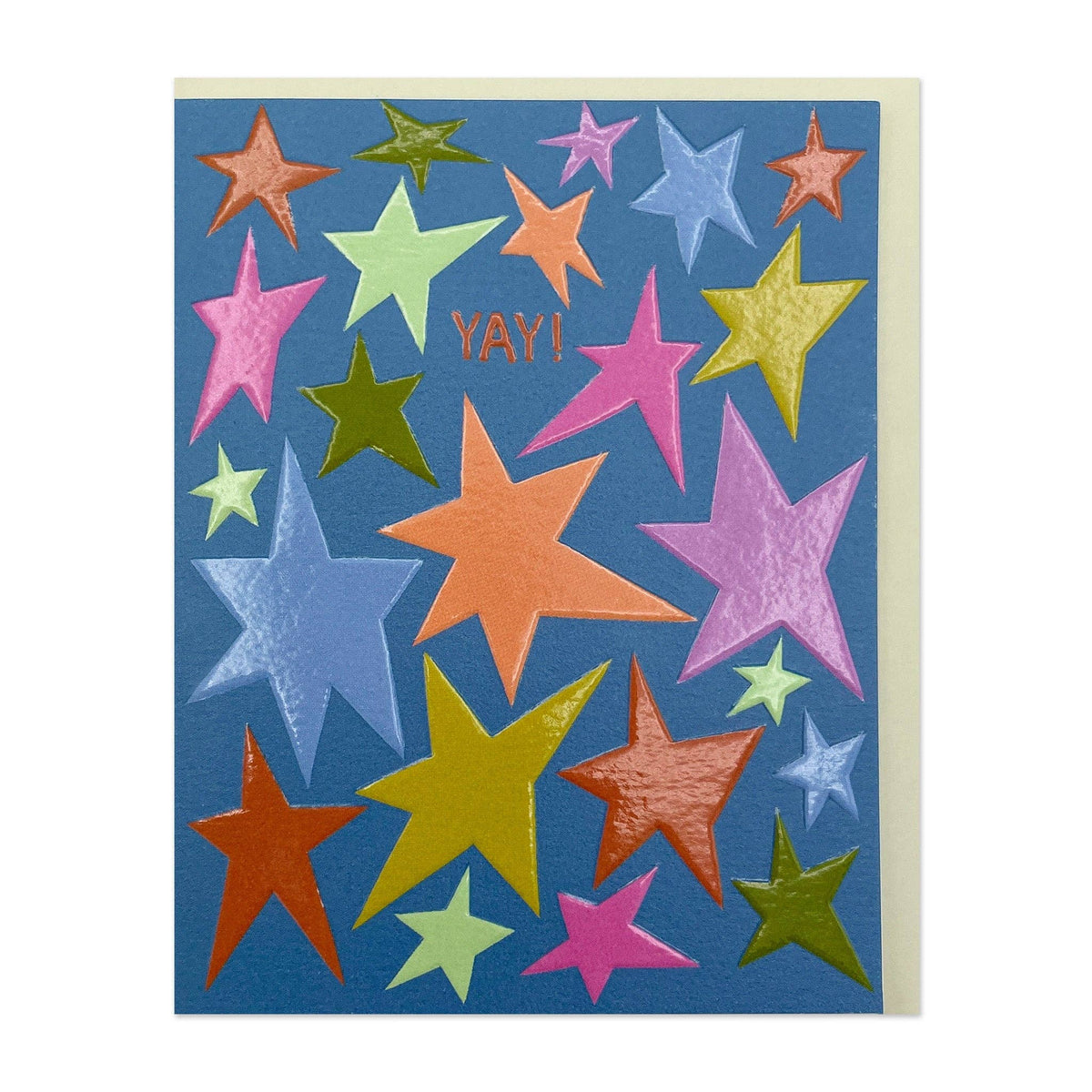 Yay Stars - Small Card