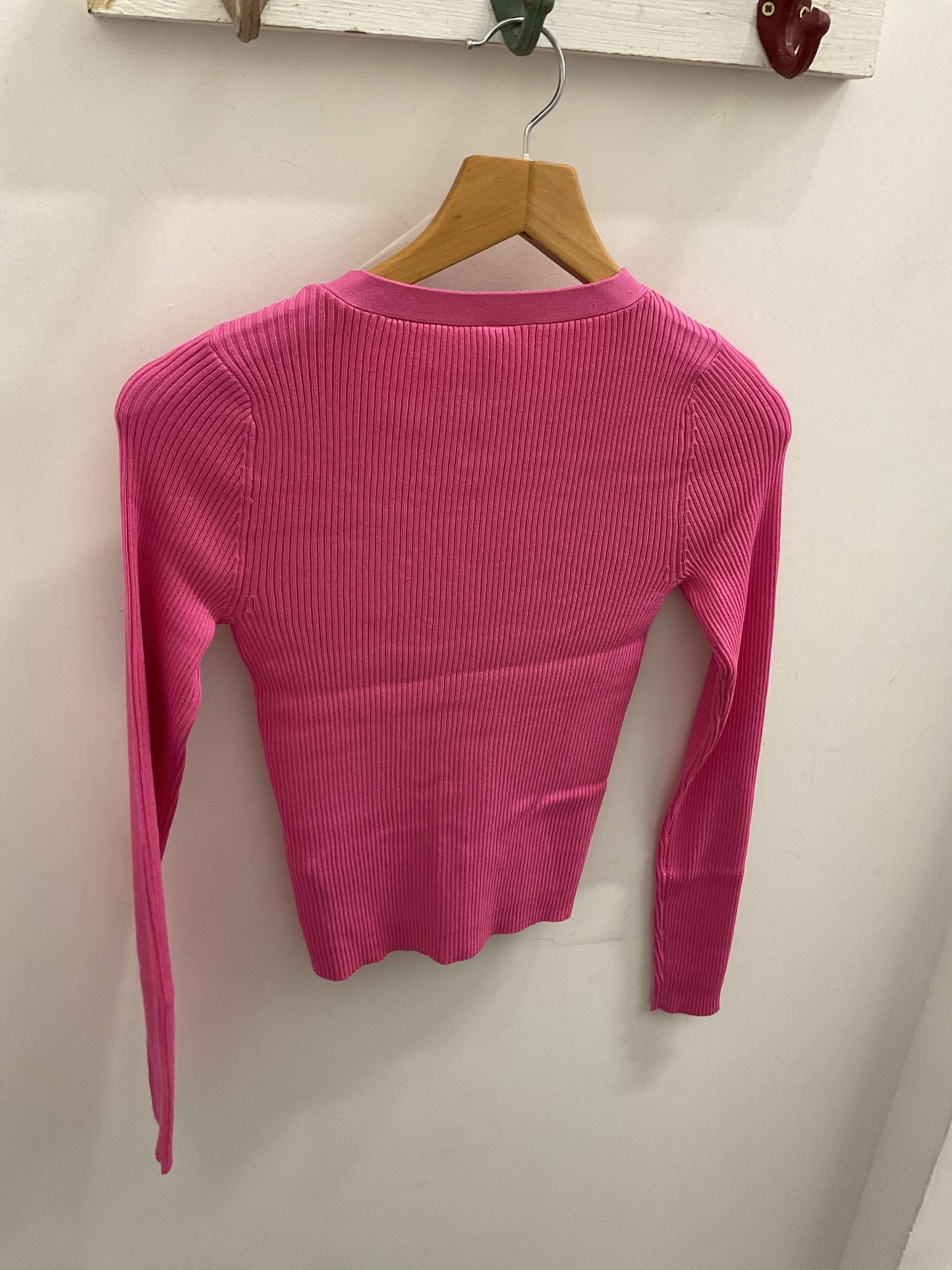 MIST V-Neck Cardigan - Wild Orchid