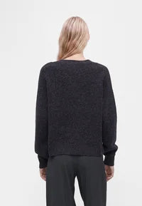 DOFFY JACQUARD LS O-NCK PULLOVER NOOS