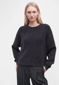DOFFY JACQUARD LS O-NCK PULLOVER NOOS
